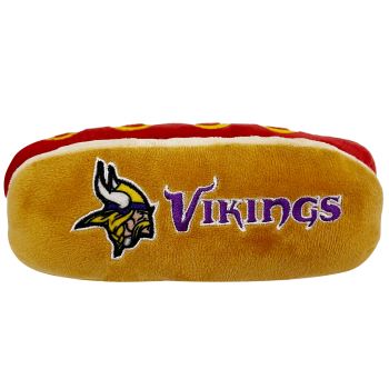 Minnesota Vikings- Plush Hot Dog Toy